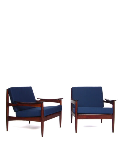 Rosewood Danish style armchairs