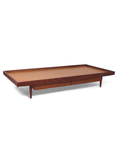 Teak daybed with drawers